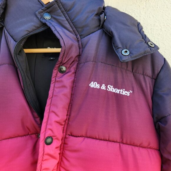 40s and Shorties Sunset Puffer Jacket - Picture 4 of 6